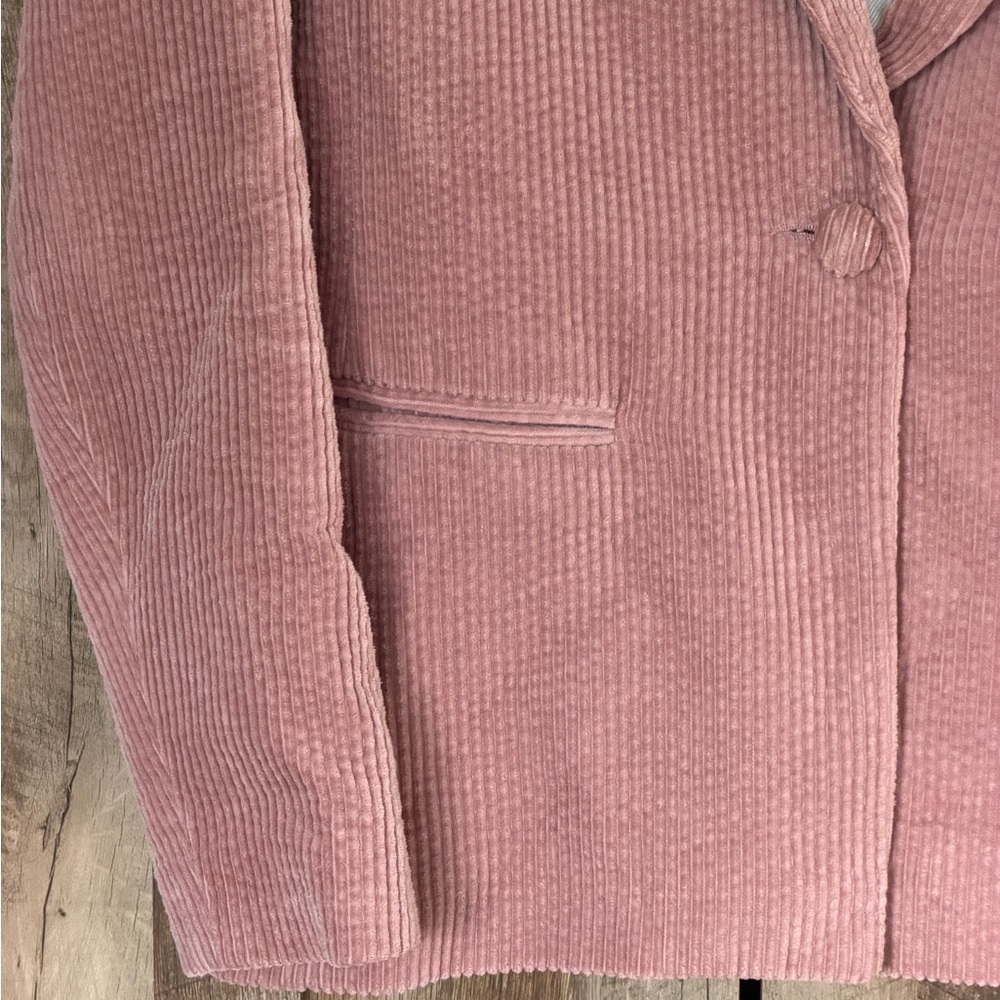 La Petite Francaise Paris Dusty Rose Lined Jacket - Picture 3 of 16